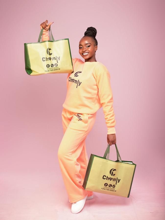Chamly Wears couture gown